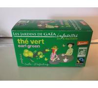 THÉ VERT EARL GREEN LES JARDINS DE GAIA