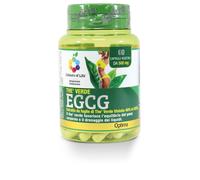 Colours of Life Green Tea EGCG - Supplément de thé vert - pour l'équilibre du poids corporel et le drainage des fluides - sans gluten et végétalien, 60 gélules végétariennes