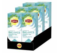 Thé Vert Lipton Menthe - 6 boites - 150 sachets
