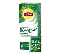 Thee Lipton Green Tea Oriënt met envelop 25stuks