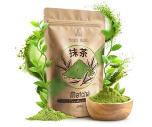 Thé Vert Matcha 100g en Poudre Mary Rose pour Cérémonie et Cuisine