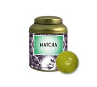 Thé vert MATCHA VRAC 100g - LOMATEA - Conditionnement : Boite métal