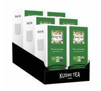 Thé Vert Menthe Bio Kusmi Tea - 6 boites - 150 sachets enveloppés