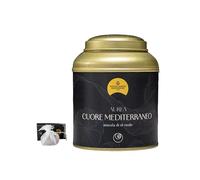 Thé vert, morceaux de pomme, morceaux de pêche, morceaux de cynorrhodon, arômes naturels, pétales de rose, pétales de tournesol, boutons de rose.