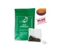 Thé vert NUIT MAGIQUE x 20 infusettes individuelles DLUO - LOMATEA