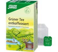Thé vert Salus décaféiné, thé vert 15pcs
