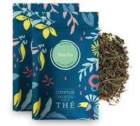 Thé Vert Sencha COMPTOIR FRANÇAIS DU THÉ | 2x100g de Thé vert de Chine | Un basique à déguster tout au long de la journée
