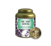 Thé vert SENCHA VRAC 100g - LOMATEA - Conditionnement : Boite métal
