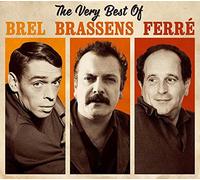 Artistes Divers – The Very Best Of Brel, Brassens, Ferré – 4 CD Digipack