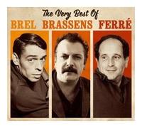 Artistes Divers – The Very Best Of Brel, Brassens, Ferré – 4 CD Digipack