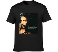 The Very Best of Cat Stevens Black T-Shirt Men's Unisex Tee L Black Manches Courtes(Medium)