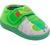 The Very Hungry Caterpillar - Chaussons pour enfants NS6805 (25 UE) (Vert/Gris)