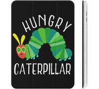 The Very Hungry Caterpillar Étui Pour Ipad 2020 (10.2in) Avec Porte-Stylos, Résistant Aux Chocs, Mise En Veille/Réveil Automatique, Coque De Protection Transparente À Trois Volets Pour Tablette