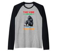 The Vibe I Bring to The Function Party Humeur Social Manche Raglan