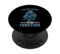 The Vibe I Bring to The Function Party Humeur Social - PopSockets PopGrip Adhésif