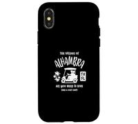 The Village of Alhambra TV FL Chariot de golf Design Coque pour iPhone X/XS