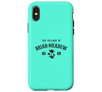 The Village of Briar Meadow - Style Classique - Motif Palmiers Coque pour iPhone X/XS