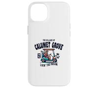 The Village of Calumet Grove Chariot de golf Design Coque pour iPhone 14 Plus