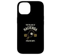The Village of Hacienda Pickleball Design vieilli Coque pour iPhone 14