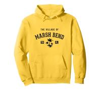 The Village of Marsh Bend Design Classique avec Palmiers Sweat à Capuche