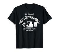 The Village of Orange Blossom Gardens TV FL Chariot de golf Design T-Shirt