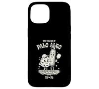 The Village of Palo Alto TV FL Fun Pickleball Dessin animé Coque pour iPhone 15