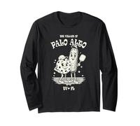 The Village of Palo Alto TV FL Fun Pickleball Dessin animé Manche Longue