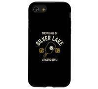 The Village of Silver Lake Pickleball Design vieilli Coque pour iPhone SE (2020) / 7 / 8