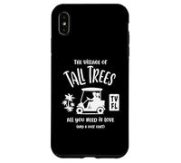 The Village of Tall Trees TV FL Chariot de golf Design Coque pour iPhone XS Max
