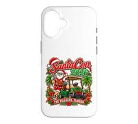 The Villages Florida SantaCon 2026 Chariot de Golf Noël Coque pour iPhone 16