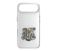 The Vintage Beat Music Extravaganza Microphone rétro Coque pour iPhone Air
