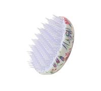 The Vintage Cosmetic Company Brosse à cheveux démêlante - Poils multiples - Glisse à travers les cheveux - Doux et minimal - Accessoire de sac à main - Accessoire de coiffure - Motif floral