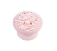 The Vintage Cosmetic Company Éponge exfoliante visage poils silicone doux pour la peau accessoire de soins de la peau rose