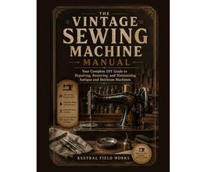 The Vintage Sewing Machine Manual: Your Complete DIY Guide to Repairing, Restoring, and Maintaining Antique and Heirloom Machines
