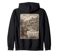 Thé Vintage Squirrel Victorian Cottagecore Sweat à Capuche