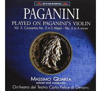 The violin concertos played on P