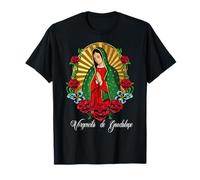 The Virgin of Guadalupe Mexican Pride La Virgen de Guadalupe T-Shirt