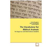 The Vocabulary For Biblical Aramaic