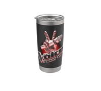 The Voice Logo Gobelet isotherme en acier inoxydable double paroi
