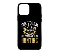 The Voices in My Head are Telling Me to Go Hunting Hunter Coque pour iPhone 12 Mini