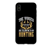 The Voices in My Head are Telling Me to Go Hunting Hunter Coque pour iPhone XS Max