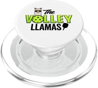 The Volley Llamas Bande dessinée Lama Pickle Ball Team PopSockets PopGrip pour MagSafe