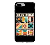 The Waiting List Vinyl Records Retro Album Cover Grid Coque pour iPhone 7 Plus/8 Plus