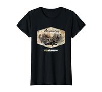 The Walking Dead Alexandria T-Shirt, Femme, Noir, XS