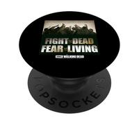 The Walking Dead Fight The Dead, Fear The Living PopSockets PopGrip Adhésif