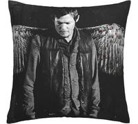 The Walking Dead Housse De Coussin Carrée 45 X 45 Cm Pour Canapé, Chambre À Coucher Avec Fermeture Éclair Invisible 45,7 X 45,7 Cm, Lot De 1
