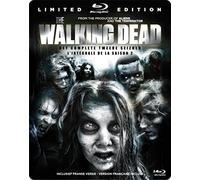 The Walking Dead - L'intégrale Saison 2 - Non censuré - Edition Limitée Boîtier Metal SteelBook (Coffret 3 Blu-ray)