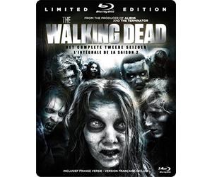 The Walking Dead - L'intégrale Saison 2 - Non censuré - Edition Limitée Boîtier Metal SteelBook (Coffret 3 Blu-ray)