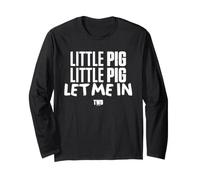 The Walking Dead Little Pig Let Me in Negan Manche Longue