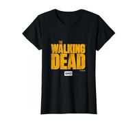 The Walking Dead Logo T-Shirt, Femme, Noir, XS